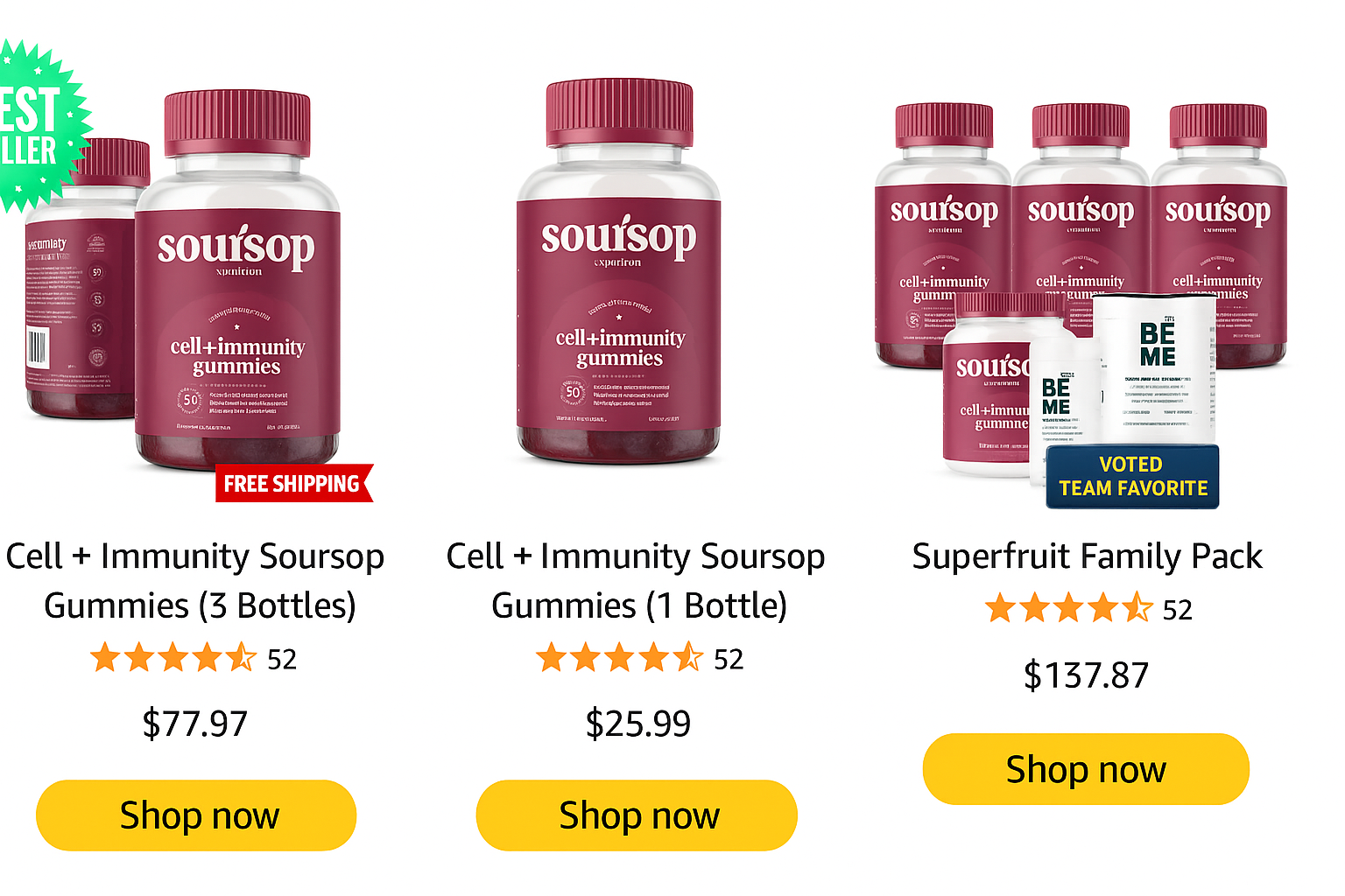 Soursop Packs